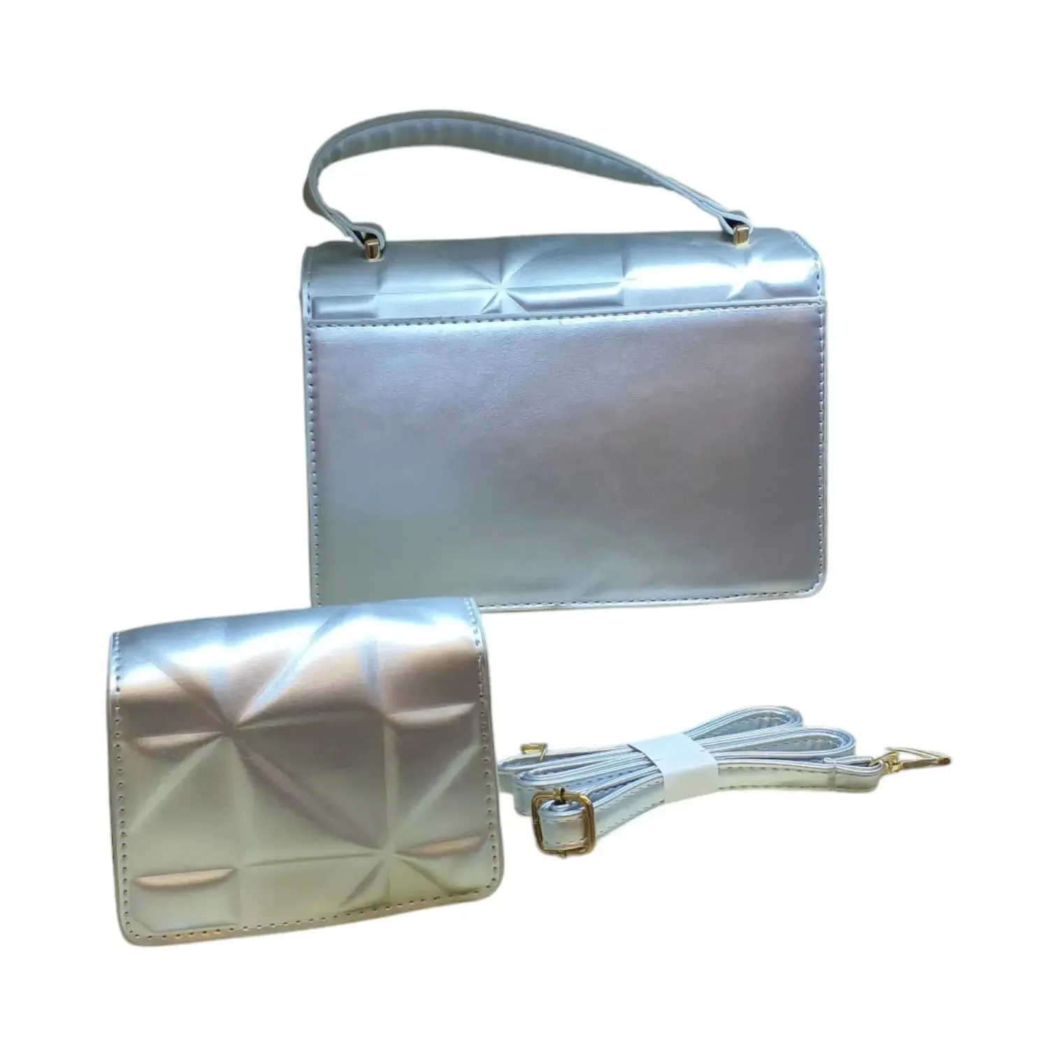 Shoulder Bag Set with Small Pouch