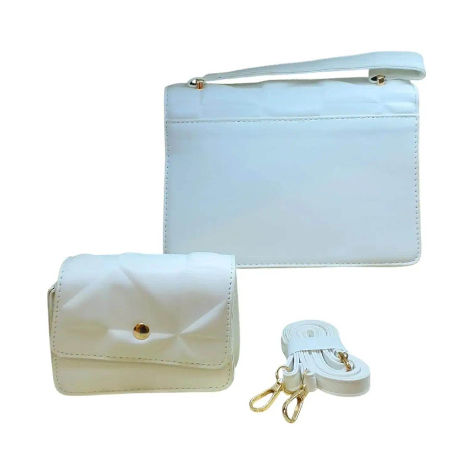 Shoulder Bag Set with Small Pouch