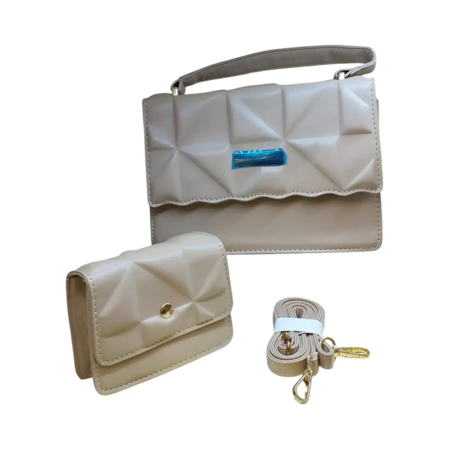 Shoulder Bag Set with Small Pouch