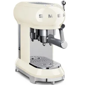 Smeg ECF01CRUK  Espresso Coffee Machine Cream