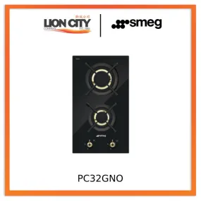 Smeg PC32GNO 30cm 2 Gas Burner Hob