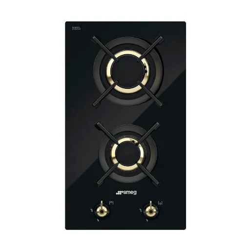 Smeg PC32GNO 30cm 2 Gas Burner Hob
