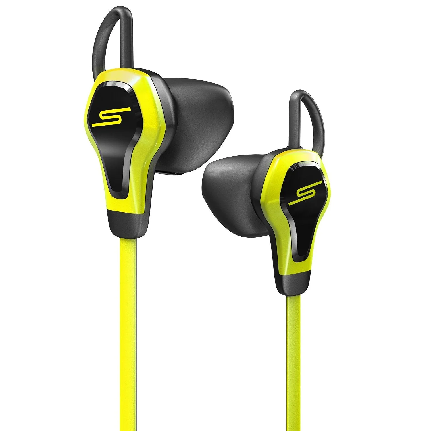 SMS Biosport Earphones with Heart Rate Monitor Remote Water resistant