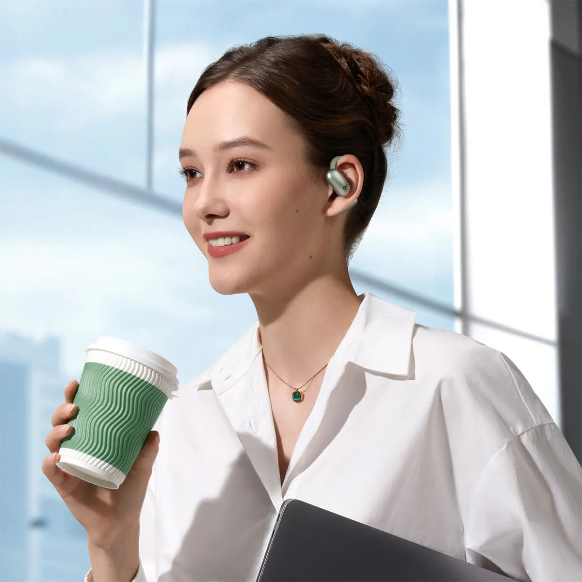 Soundcore Aerofit 2 Wireless Open-Ear Headphones (Green)