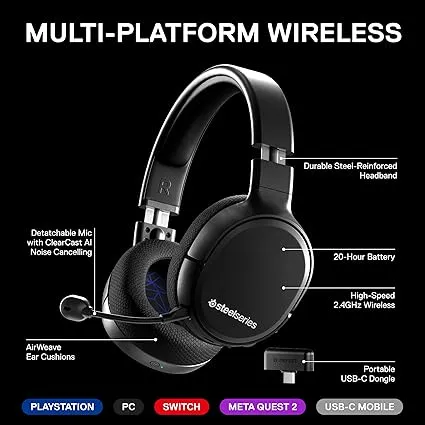 SteelSeries Arctis 1 Black (2019 Edition)