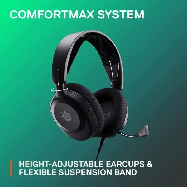 Steelseries Arctis Nova 1 On-Ear  Wired Gaming Headset