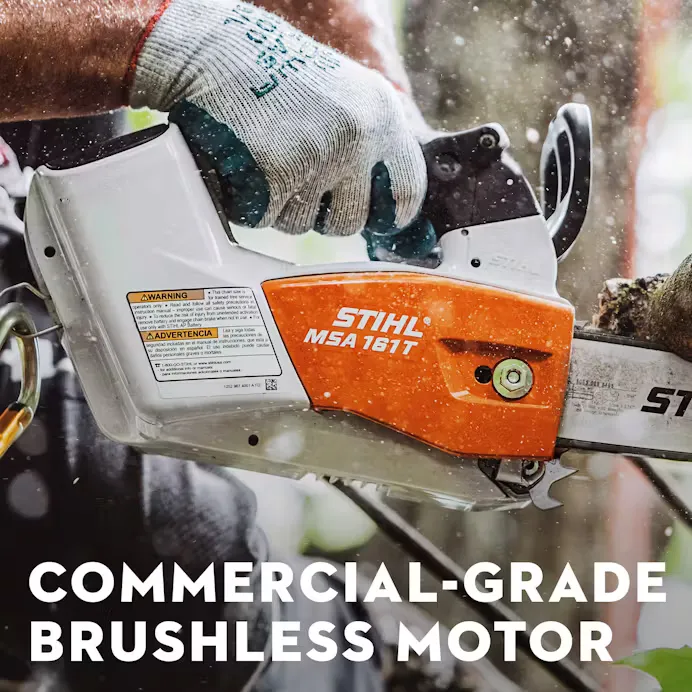 Stihl | MSA 161 T Battery-Powered Chainsaw | 12" bar w/ AP 300 S battery & AL 301 charger (MSA161T-AP300S-AL301-COMBO)
