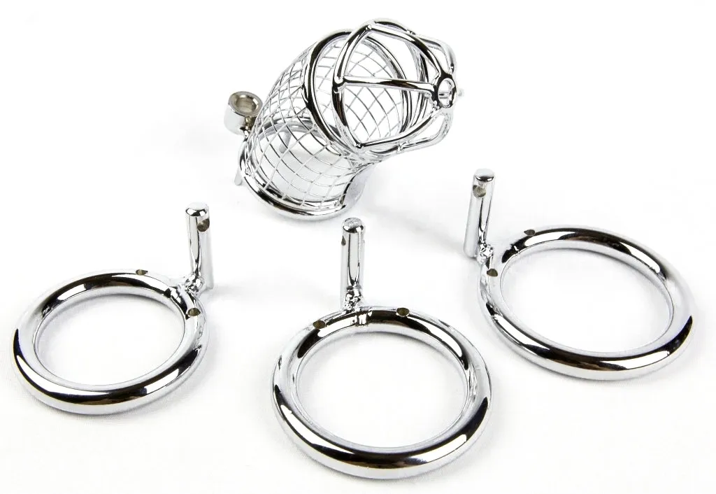 THE COCK SHREDDER STEEL CHASTITY DEVICE