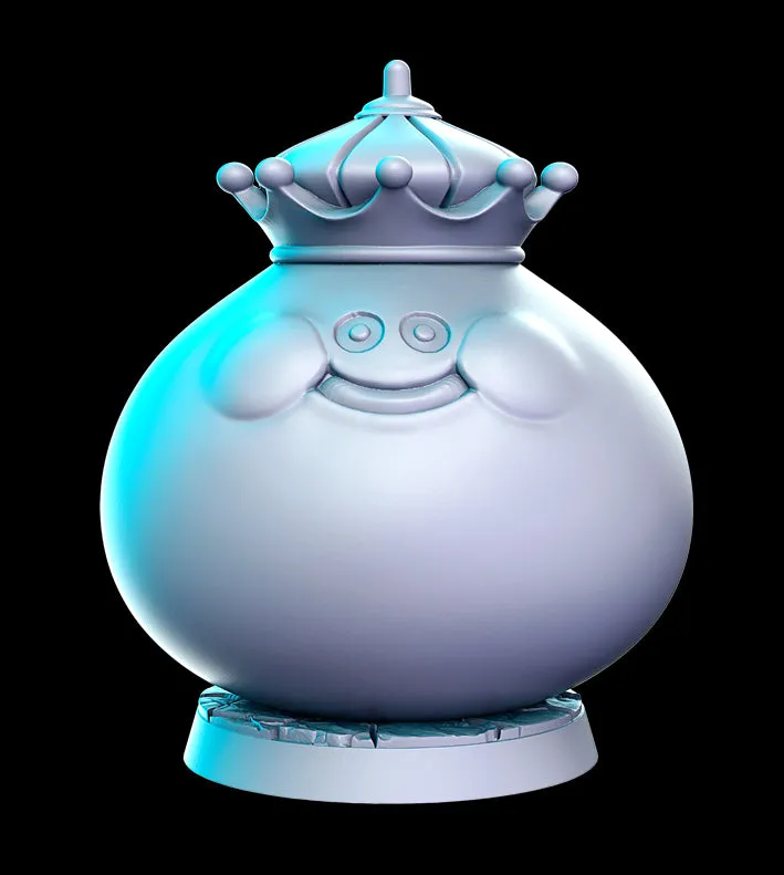 The Royal Blob Classic RPG 3D Printed Miniature
