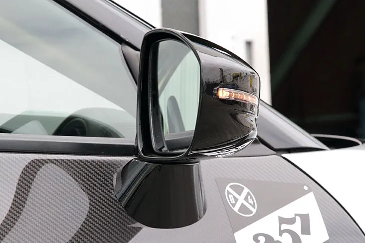 Top Secret R35 Carbon LED Mirror
