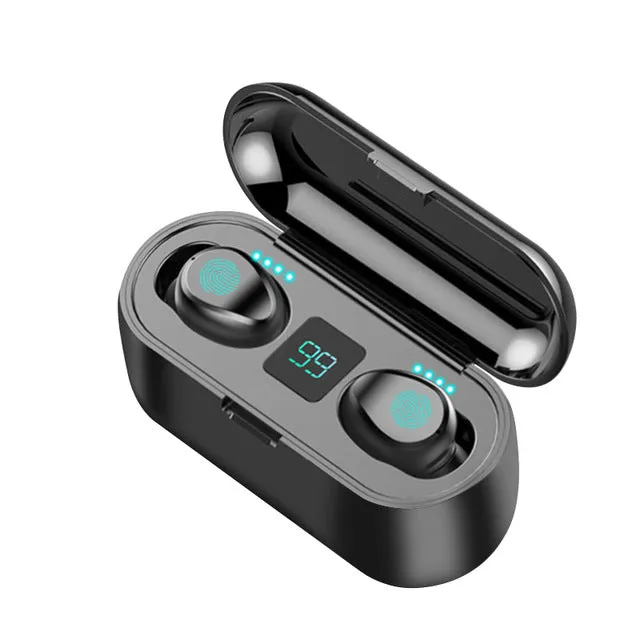 TWS Bluetooth 5.0 Wireless Earphones, Stereo Sport Earbuds headphones