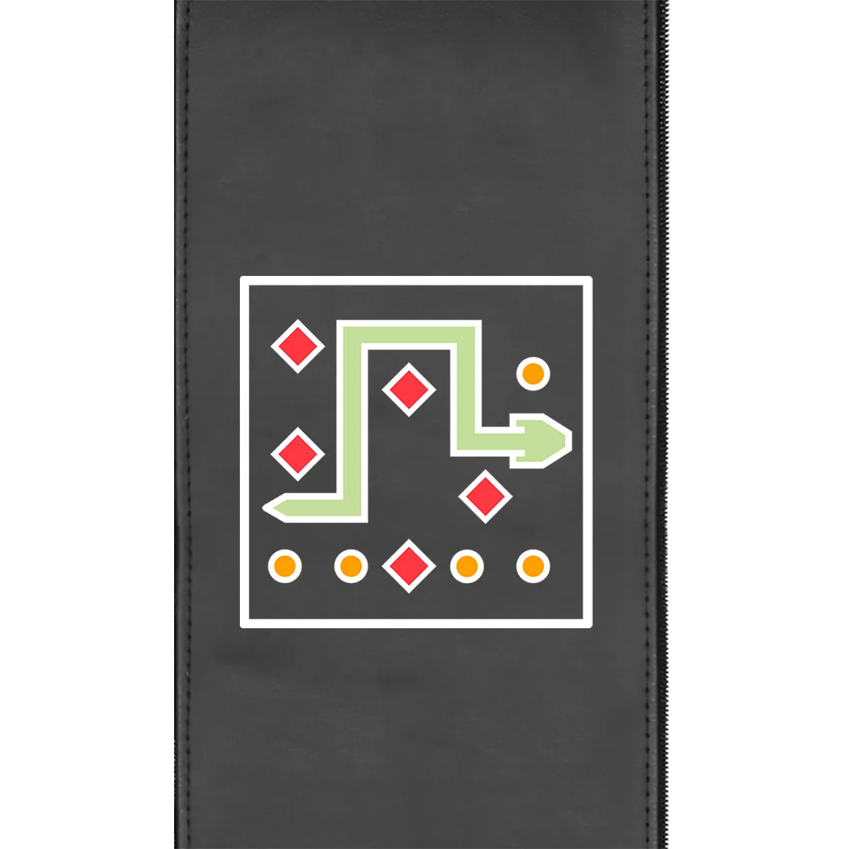 Video Game Snake Logo Panel