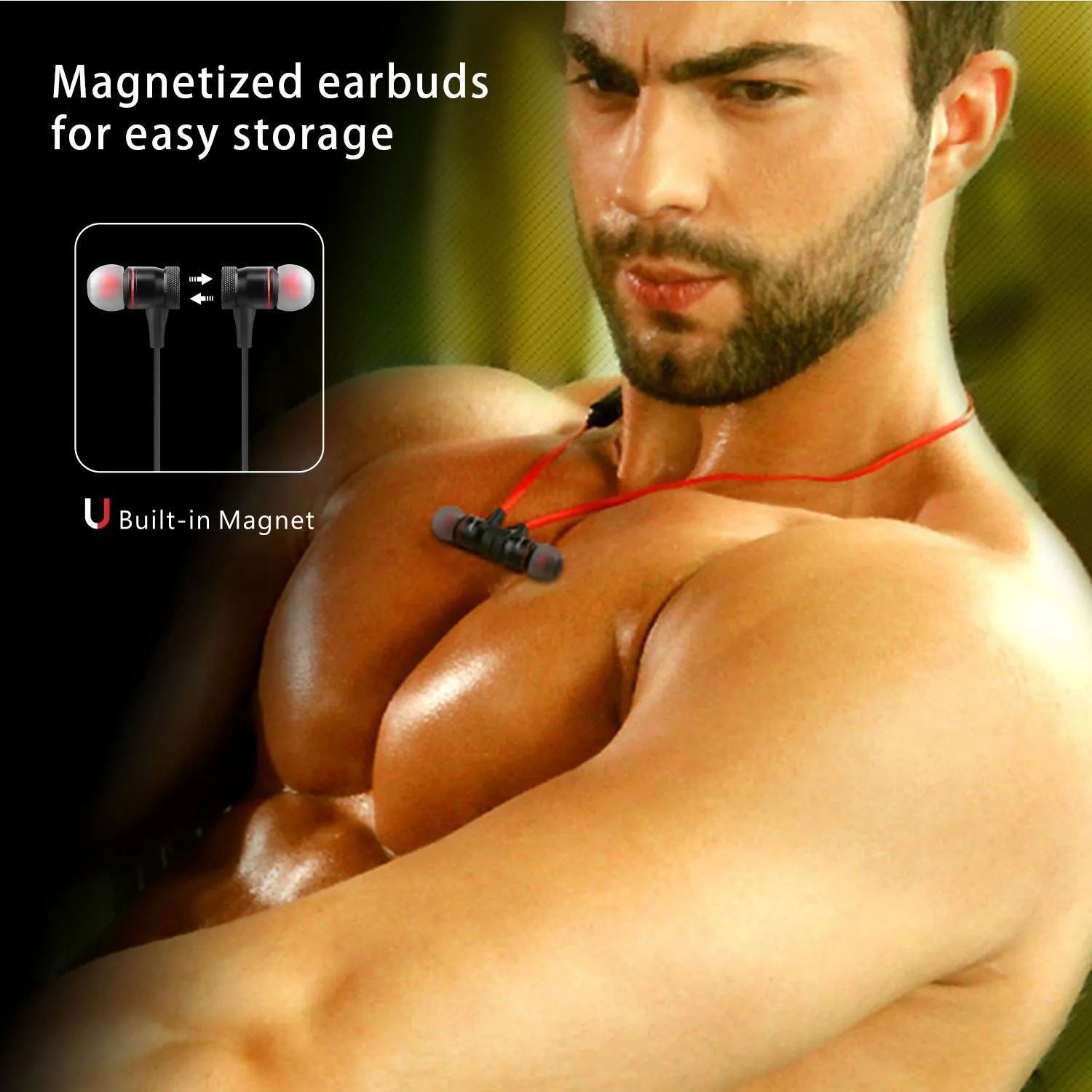 Wireless Smart Sports Stereo Earbuds
