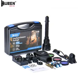 WUBEN H8 1800LMS 250000CD 1000M Tactical Flashlight