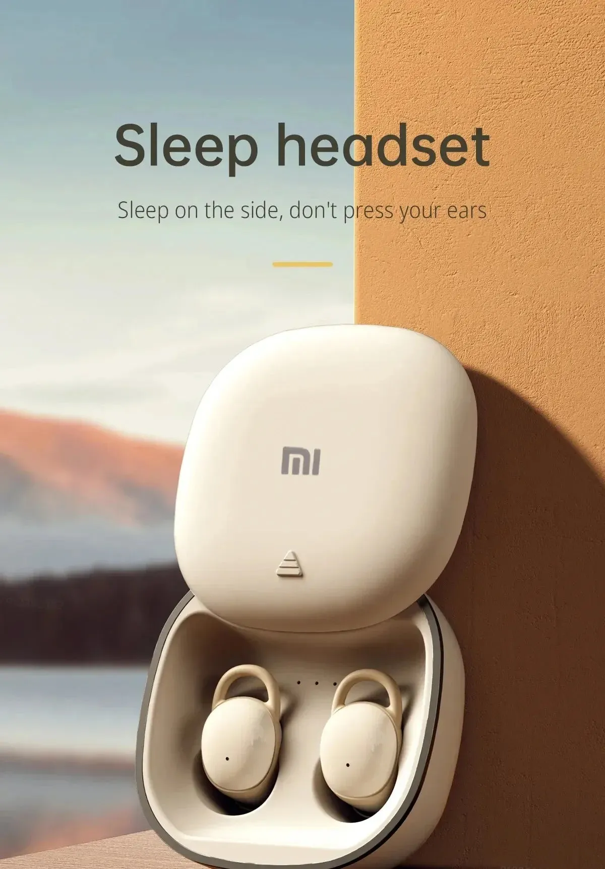 Xiaomi Bluetooth Headphones TWS Mini Invisible Sleep Earbud Noise Canceling Headphones with Microphone Wireless Headphones