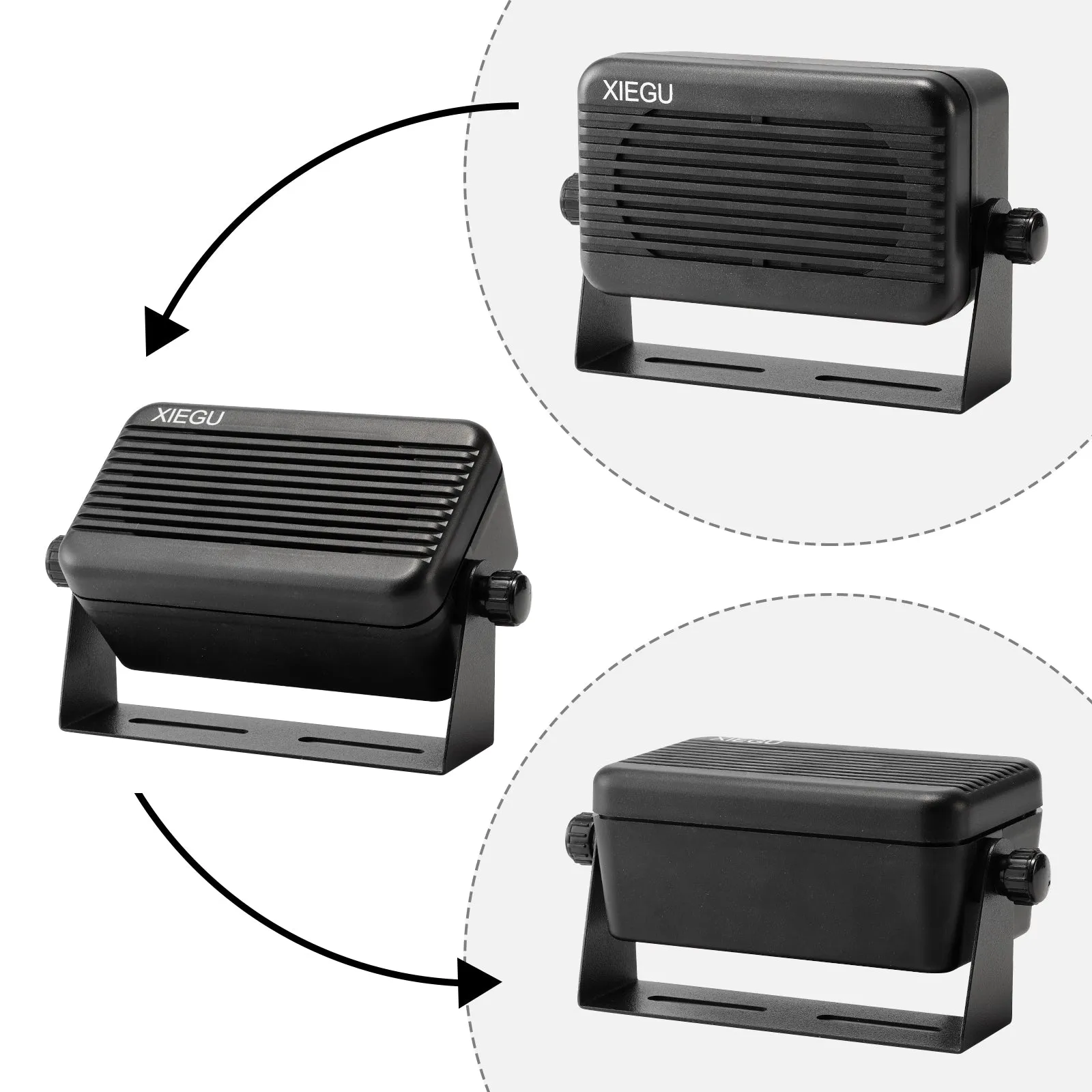 Xiegu GY03 External Speaker | 3.5mm | Stereo Sound | for CB Mobile HF Radios